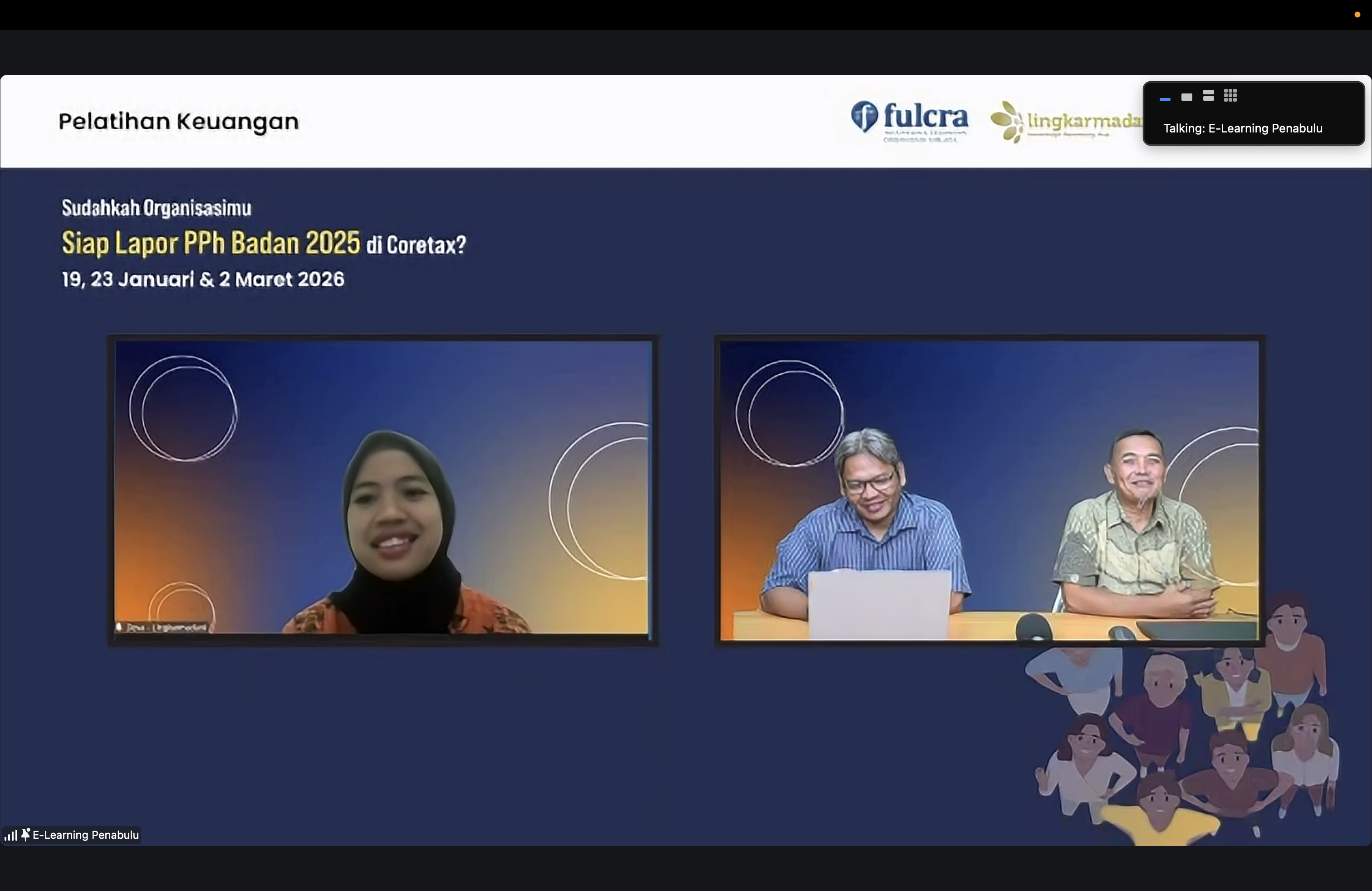 Sesi 2 Praktik Membuat Kertas Kerja PPh Badan 2025 sebelum Input Coretax